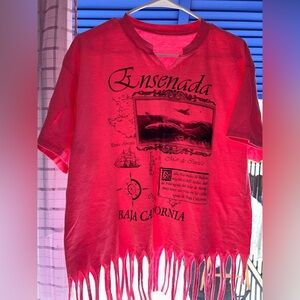 Graphic Baja California Pink T-Shirt